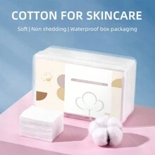 800片加厚臉部濕敷墊、卸妝墊、卸甲水、爽膚水專用盒 - 白色 - 查看 3