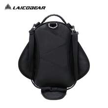 LAICOBEAR 新型強力磁力摩托車油箱袋行車導航手機油箱包大貼窗口固定帶 - 黑色 - 查看 7