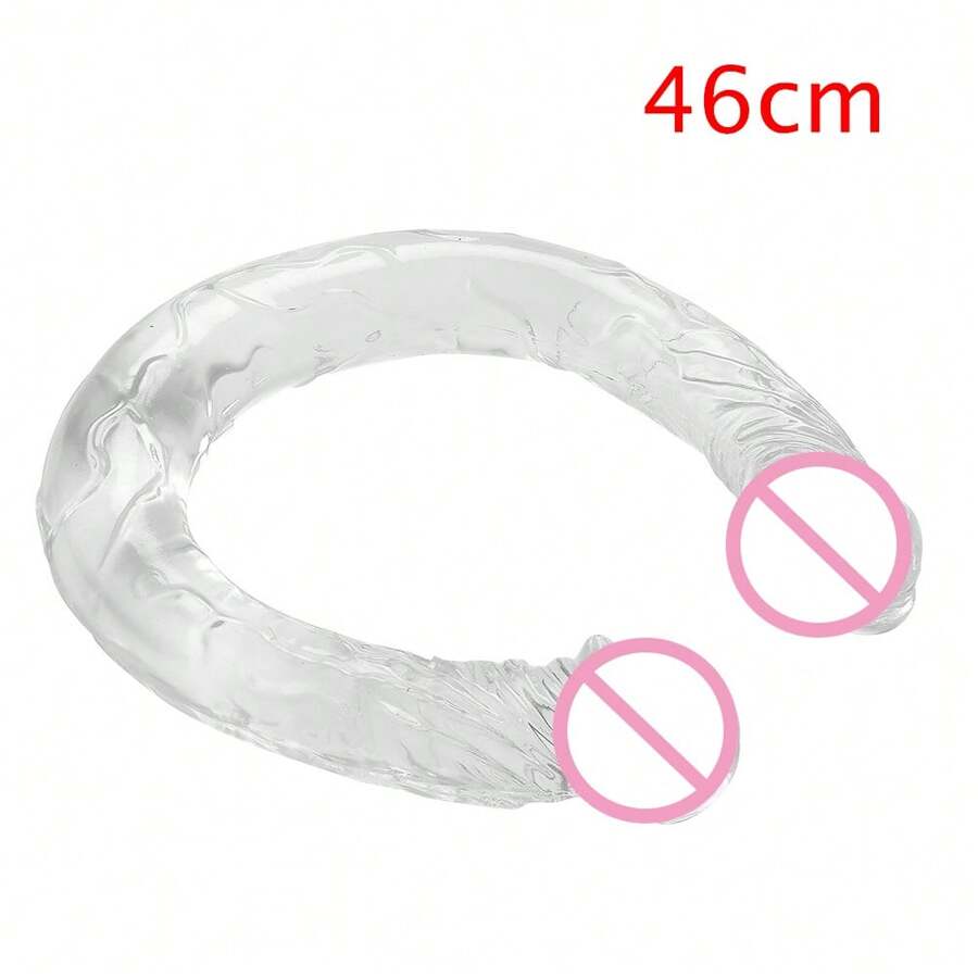 Valentinstag Geschenk Großer Doppeldildo Langer Jelly Realistischer ...