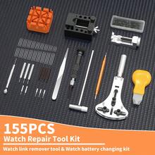 Watch Repair Kit, Watch Case Opener Spring Bar Tools, Watch Battery Replacement Tool Kit, Watch Band Link Pin Tool Set With Carrying Case And Instruction Manual