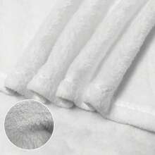 Modern Simple Style Printed Flannel Blanket, Warm And Soft Bedding - Hot Pink - View 5