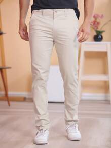 Men Jeans - Màu be - Xem 3