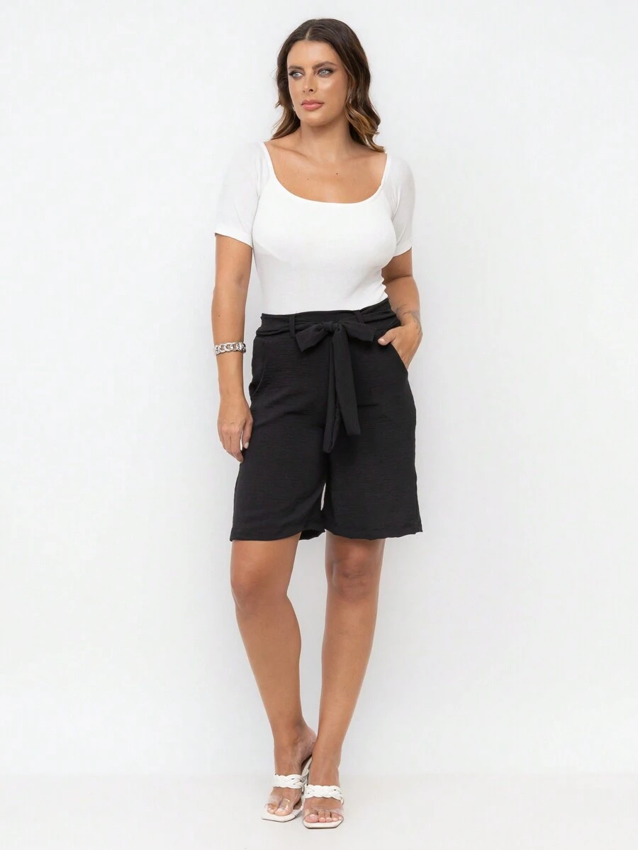 Women Shorts - màu đen - Xem 1