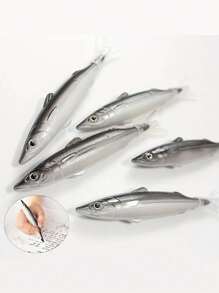 2pcs Funny Ocean Series Ballpoint Pen - Black - View 1