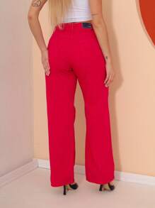 Tween Girls Jeans - Màu Hồng Tươi - Xem 1