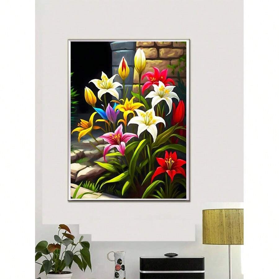 Diamond Painting Diy Kit With Flower & Landscape Picture For Adult And Children, Diamond Painting Animals Diy Kit For Wall Decoration In Home - Camel - View 1