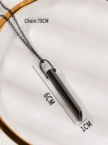 多色正念呼吸項鍊,時尚不銹鋼口哨冥想減壓吊墜,送給女朋友或男友的生日、情人節和聖誕禮物。 - 哨子 - 查看 13