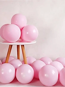 Decorative Balloons - kẹo hồng - Xem 3