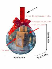 1pc Funny Christmas Gift Christmas Ball Gift Pendant - Multicolor - View 3