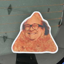 Pack Of 2 Danny Dorito Sticker Vinyl Bumper Sticker Decal Waterproof 5" (2Pcs) - Apricot - View 5