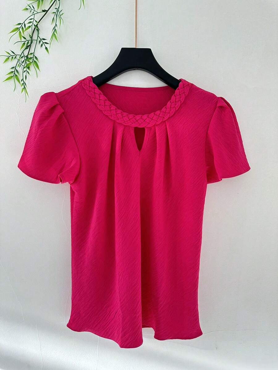 Women Tank Tops & Camis - 玫紅色 - 查看 1