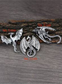 1 cái Rồng Trâm cài Viking cổ điển Trâm cài NỮ Nam Đang bay Thú vật Buổi tiệc Trâm cài Qủa tặng - Màu Bạc Cổ - Xem 1