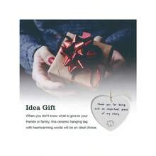 感謝您成為我故事中如此重要的一部分,感謝禮物,學期結束禮物,老師禮物,特殊老師,老師聖誕裝飾,萬聖節感恩節聖誕禮物 - 白色 - 查看 9