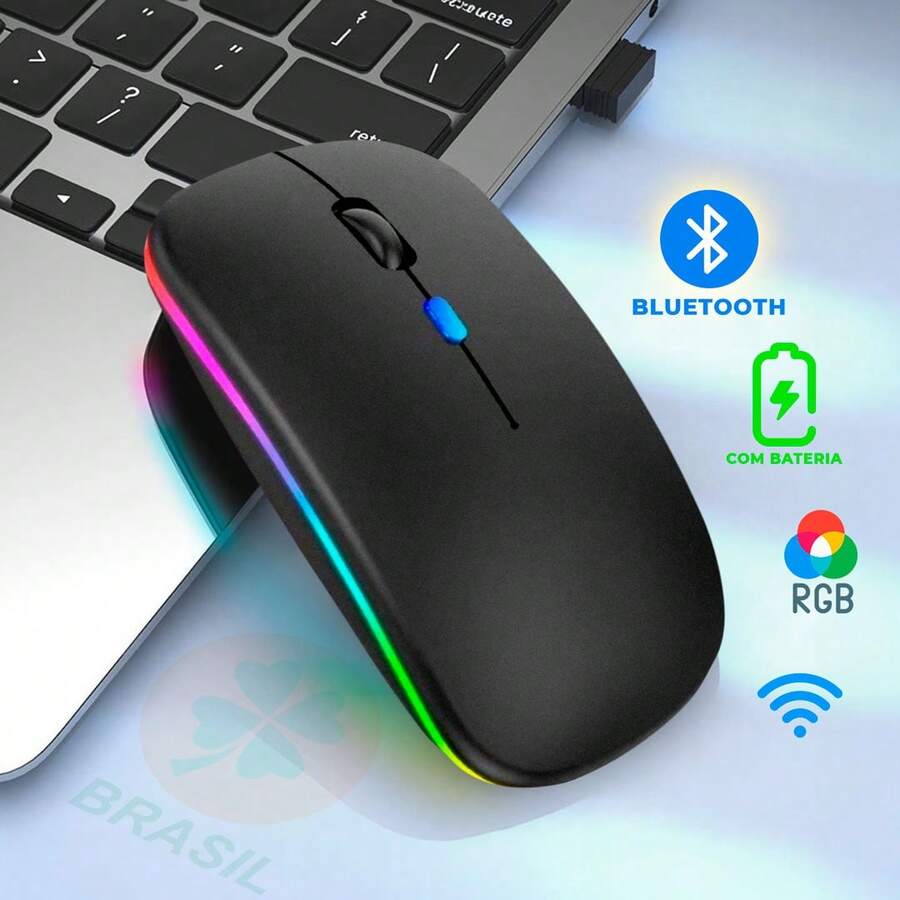 Wireless Mouses - Silver - View 1