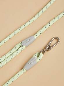 1條馬卡龍色反光寵物牽繩,適用於小型和中型犬和貓,夜間安全行走和防丟失措施 - 綠色 - 查看 2