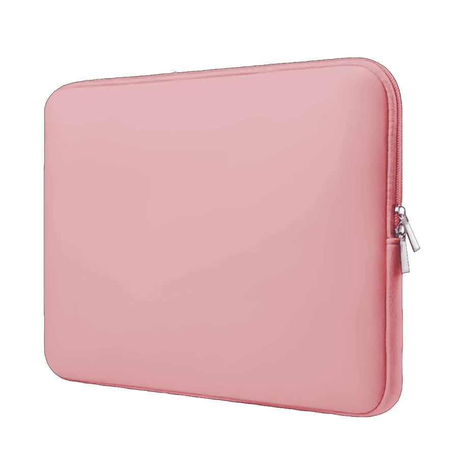 Capa Case Pasta Maleta Notebook Neoprene 13" 13.3 13 Polegadas - Rosa Bebê - Visão 1