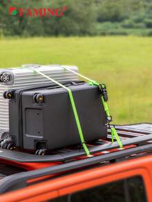 4入組/5米黃色貨物捆綁帶 - 黃色 - 查看 2