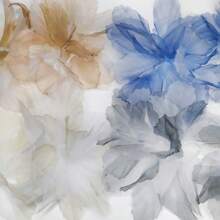 5入組3d漸變色蕾絲布diy手工製作花朵服裝材料裝飾性花布貼紙 - 黑色 - 查看 3