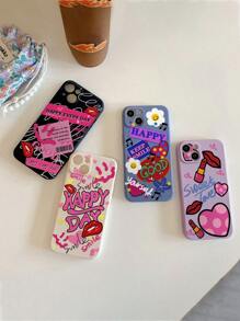 Bộ 4 ốp lưng điện thoại thiết kế mới, tương thích với P14 (tương thích với Apple), P13 (tương thích với ), P12 Pro (tương thích với Samsung), P11, Xs Max, Xs, Xr, 7/8, Es, P14 Pro Max, P13 hoạt hình 3D, P11 vẽ màu, P12 chống rơi, Xr hoạt hình, 78ge, S2, Xs; Tương thích với iPhone P15, tương thích với các dòng A03s, A03core, A04, A12, A13, A14, A21s, A22, A23, A24, A32, A33a34, A5, A51, A52, A53, A54, A71, A72, A73, S20fe, S21, S22, tương thích với và dòng Redmi, tương thích với Redmi 9, Redmi 9a, Redmi 10a, Redmi 10c, Redmi Note 9, Redmi Note 10, Redmi Note 11, Redmi Note 12, Redmi 12, Redmi 12c. Phiên bản quốc tế, không phải phiên bản nội địa. - Nhiều màu - Xem 4