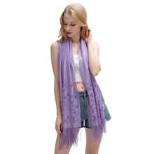 1條晚禮服用圍巾和披肩女士結婚禮服用圍巾（185*65cm） - 彩色 - 查看 17