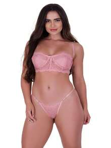 Women Bra & Panty Sets - Màu Hồng baby - Xem 1