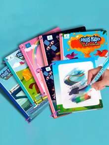 Magic Coloring Book For Children Color With Water To Color Different Designs Painting Book Light Up With Water - JUG.ST001 - View 2
