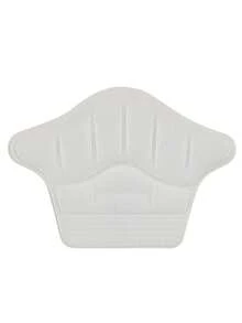 1雙防滑腳跟墊（黑/白/米色）,採用海綿製成,抗菌除臭,吸汗透氣,防止腳跟滑動和磨損,簡易鞋墊適用於所有鞋類。 - 白色 - 查看 5