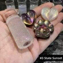 Non-Sinking Premium Glitter -  5g/Each Epoxy Resin Color Pigment Powder - Multi-Purpose Mica Powder For Painting Art, Festival And DIY Crafts Tumblers Painting, Scrapbooking, Christmas Decor,   Spirit Pearl Pigment Powder For Resin, Soap Making,Candle Making, Slime, Jewelry DIY