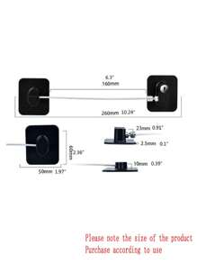 1pc Baby Drawer Without Piercing Window Multifunctional Cap Child Safety Lock Lock Refrigerator Lock Drop Lock With Key Perforation Required Child Safety Lock Lock