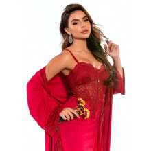 Women Nightgowns & Sleepshirts - 黑色 - 查看 5