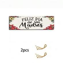 1套帶繩壁掛相片展示架,拼貼相框適用於鄉村裝飾,家庭、日間照顧、宿舍裝飾,聖誕、情人節和新年裝飾 - 彩色 - 查看 2