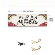 1套帶繩壁掛相片展示架,拼貼相框適用於鄉村裝飾,家庭、日間照顧、宿舍裝飾,聖誕、情人節和新年裝飾 - 彩色 - 查看 7