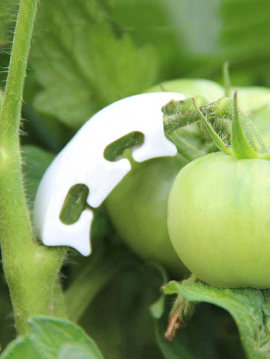 10pcs Plant Bending Clip Fixed Clip Gardening Holder 90 Degree Plant Bender Plant Bender - White - View 1