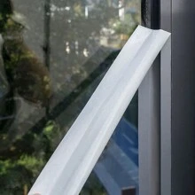 1pc Windproof Dustproof Paper Tape, Door And Window Cracks Insulation Tape For Windows And Doors. - White - View 6