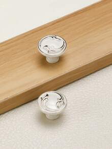 1入現代極簡木質抽屜把手/櫥櫃門把手廚房櫥櫃拉手 - 彩色 - 查看 2