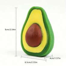 超強壓力紓緩鳳梨果實彈,逼真模擬甜香味的壓力球,適用於成人 - 綠色 - 查看 6