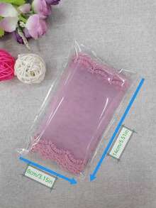 1入組90cm服裝、帽子、配飾、裙子、裝飾服飾配件，刺繡蕾絲 - 粉色 - 查看 7