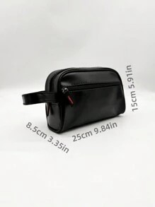 1 Men Glossy Finish Clutch Bag Large Capacity Water-Proof Portable Lightweight Men Handbag Business Men Wristlet Bag Minimalist Men Toiletry Bag Men Wash Bag Men Clutch Bag Purses And Bags Laptop Christmas Thanksgiving Fall Funny Gifts Hip Bag Valentine Day Black Bag Stickers Summer Back To School Valentine Gifts The Sporty Life Men Wallet Bag Pack Handbags Spring Makeup Bag Vintage Pillow Bag Men Men's Gifts Father Day Gift Holiday Essentials Bags For Holiday Pouch Wristlet Wallet