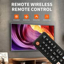 Compatible With Samsung Tv Infrared Remote Control, Model Bn59-01315j - Black - View 3