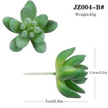 1pc Simulated Decorative Succulent Plants, Suitable For Use In Offices, Balconies, And Living Rooms - JZ004-B# - View 2