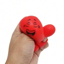 1pc Red Star-Shaped Stress Relief Toy - Red - View 5