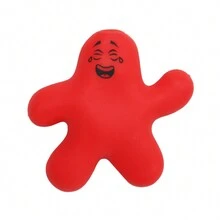 1pc Red Star-Shaped Stress Relief Toy - Red - View 3