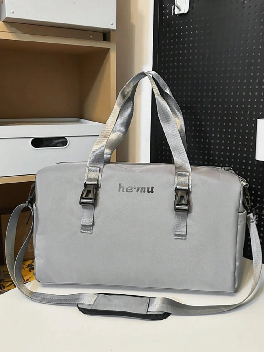 旅行包: 男士手提包,女士商務旅行,大型旅行包,運動健身單肩斜挎包,旅行包旅行套裝,旅行用品整理包,旅行必備品,旅行配件 - 灰色 - 查看 1