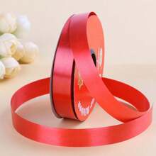 1 Miếng 4 màu Ruy băng bóng bay Cho đám cưới Đồ trang trí Qủa tặng Dây Quấn Và - Đỏ - Xem 1