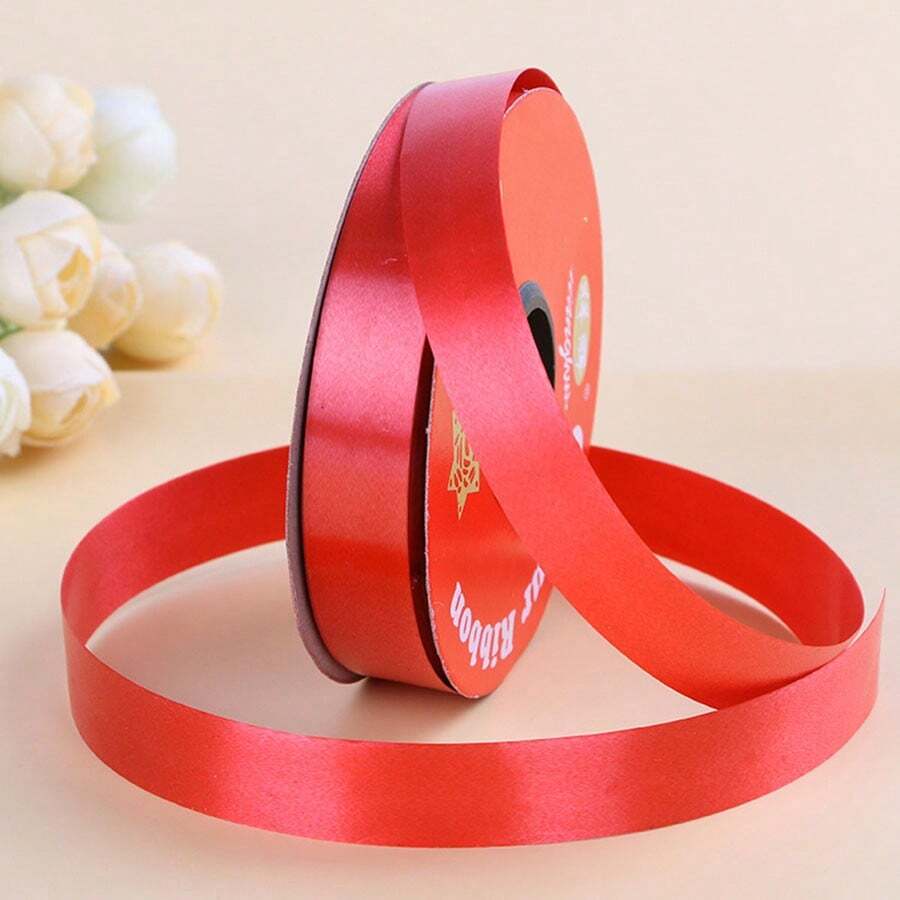 1 Miếng 4 màu Ruy băng bóng bay Cho đám cưới Đồ trang trí Qủa tặng Dây Quấn Và - Đỏ - Xem 1