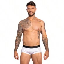 SIGH Men Briefs - 白色 - 查看 2