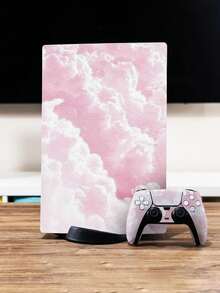 1set Digital Theme Game Console Skin Sticker (3pcs/Set) Compatible With - Multicolor - View 2