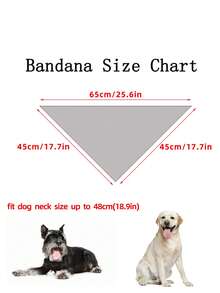 1入組柔軟、透氣、可水洗的寵物頸巾,適合貓狗使用。適用於情人節和寵物婚禮裝飾 - 彩色 - 查看 2