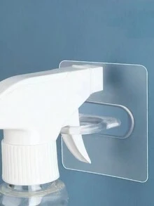 10 件多用途圓形強力黏鉤,適合水平和垂直使用、窗簾、桿、架子、廚房、浴室,無需鑽孔 - 透明 - 查看 3