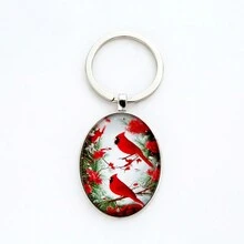 鳥鑰匙扣,可愛的合金鑰匙鍊,適用於錢包,背包,配飾,珠寶禮物 - 彩色 - 查看 6